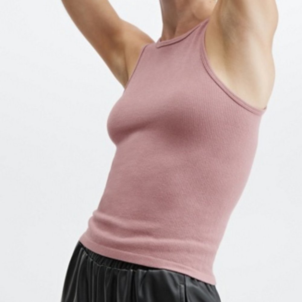 NWT Fabletics Cloud Seamless High Neck Tank